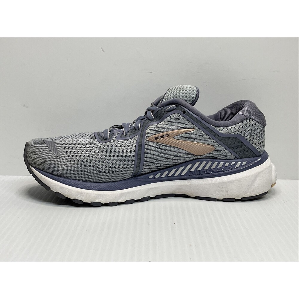 Brooks Womens Adrenaline GTS 20 Gray Running Shoes Sneaker Size 8 B - Picture 8 of 11